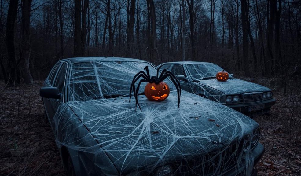 Disfrazar el carro para Halloween ¿podrían ponerle una multa