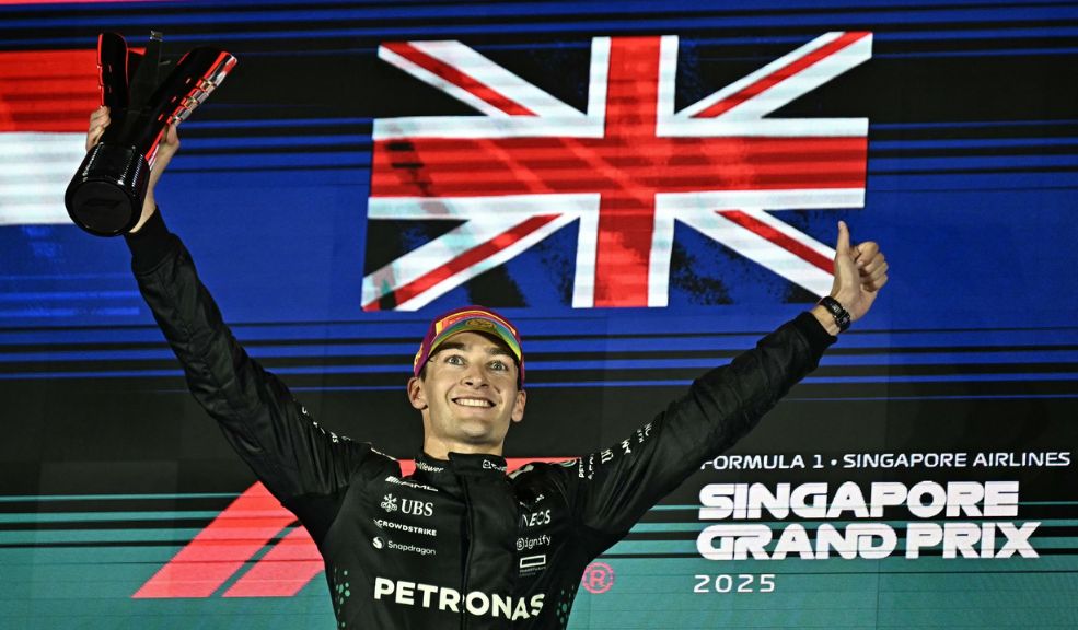 F1 Russell dominó en Singapur mientras Mclaren se enreda en su propia lucha por el campeonato