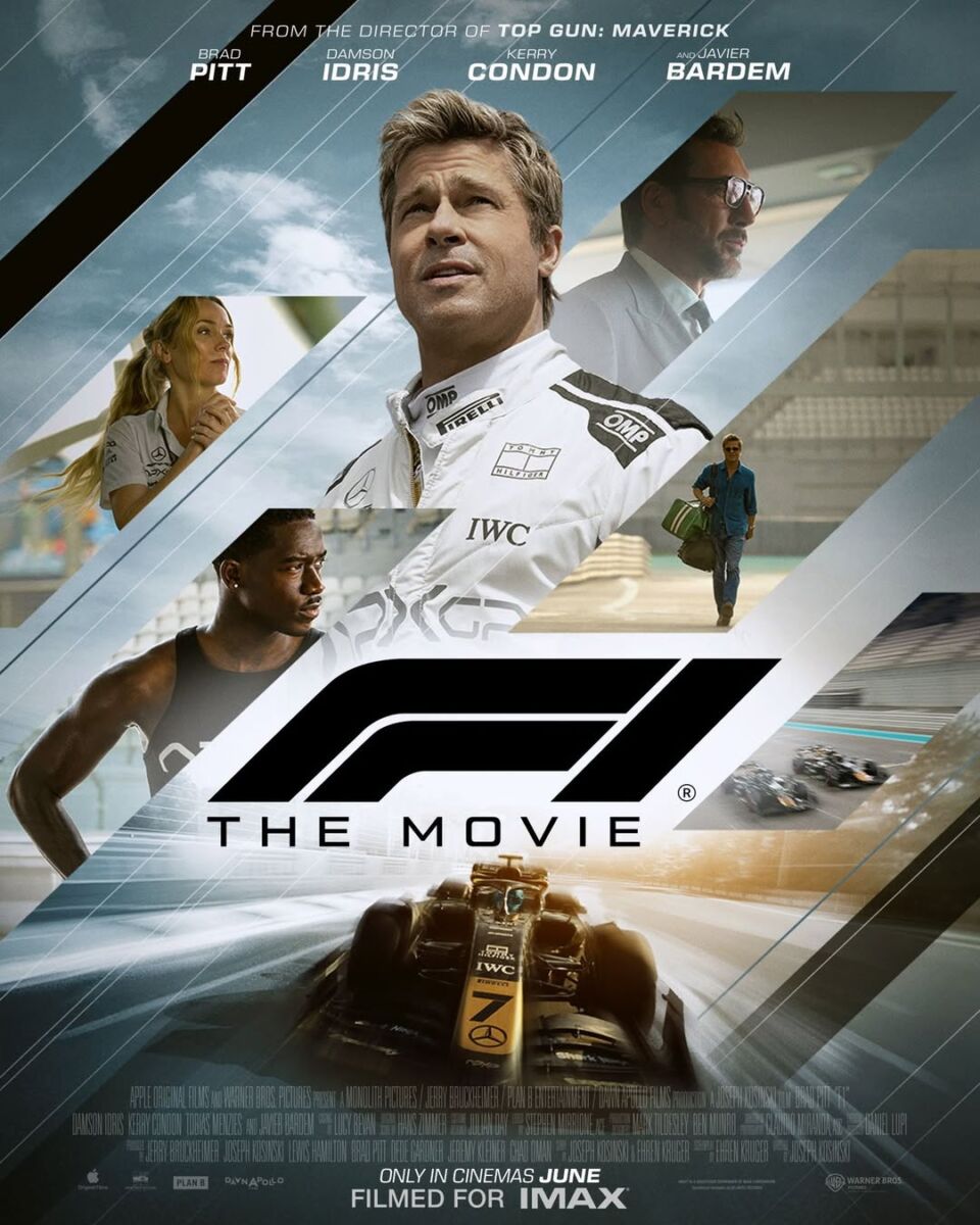 F1 La Película: ya llegó a plataformas de streaming, así puede verla