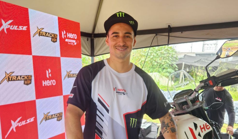 ‘Nacho’ Cornejo puso a Colombia en modo rally con la Hero Xpulse 200