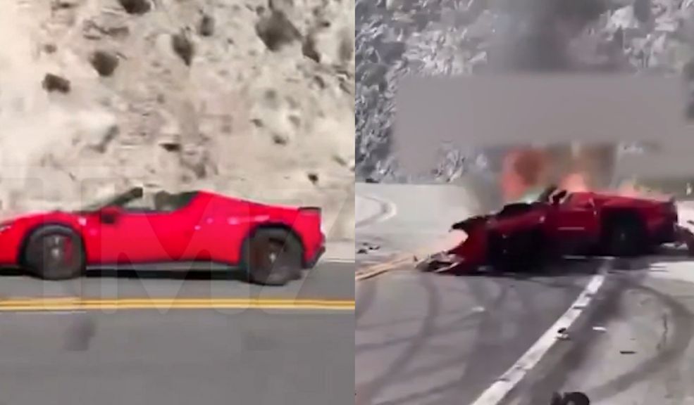 Accidente vince zampella