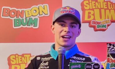 David Alonso ya está en Colombia el colombiano habló de su desempeño en Moto2