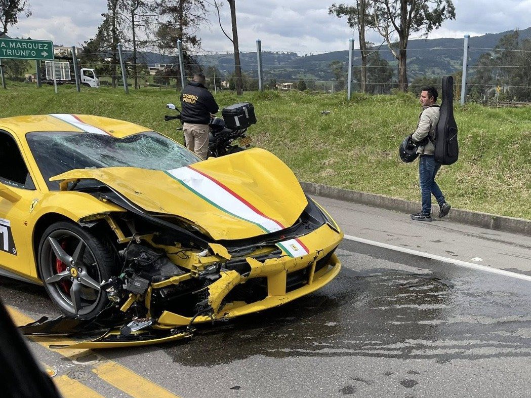 Este es el Ferrari del lamentable accidente en La Calera tiene conocido dueño en Colombia
