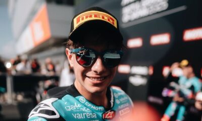 David Alonso recibió el 'Pingüino de Oro' espera consolidarse en Moto2