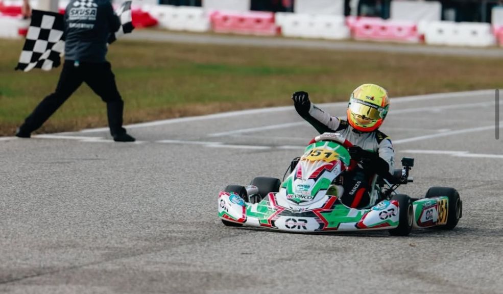 El colombiano Sebastián Garzón ganó la primera válida del SK-USA Winter Series 2026