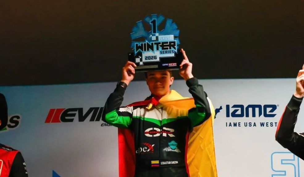 El colombiano Sebastián Garzón ganó la primera válida del SK-USA Winter Series 2026