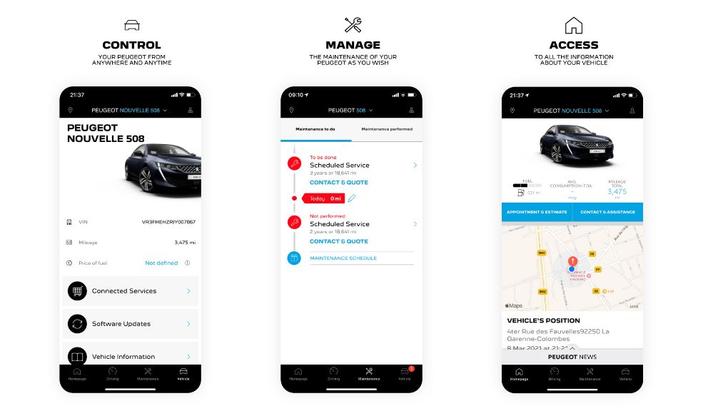 Peugeot piensa en la experiencia de sus usuarios lanzaron una app