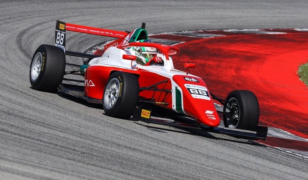 Salim Hanna es Campeon de la F4 italiana hay gran futuro en el automovilismo