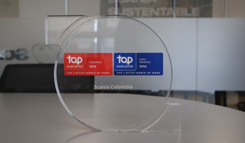 Scania vuelve a hacer historia en Colombia cinco años consecutivos como Top Employer