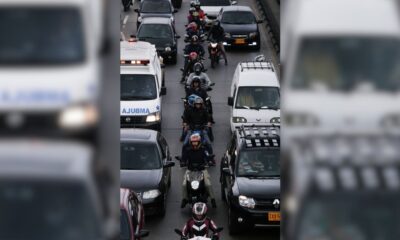 Colombia es el país más congestionado de Latinoamérica Bogotá registra un 70 % de tráfico