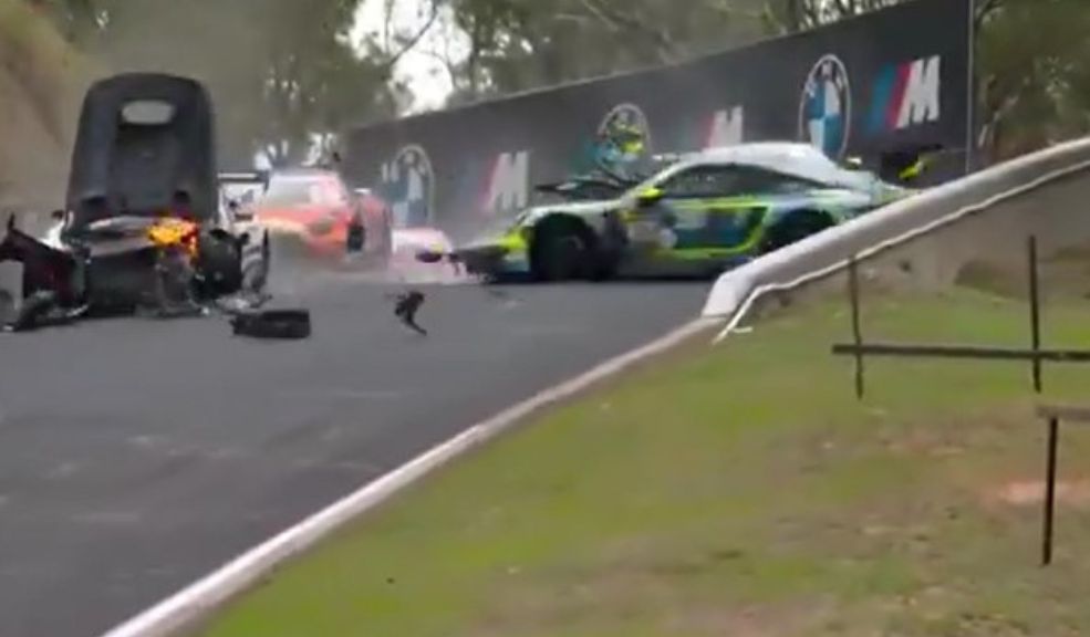 Fuerte accidente automovilístico en las 12 Horas de Bathurst