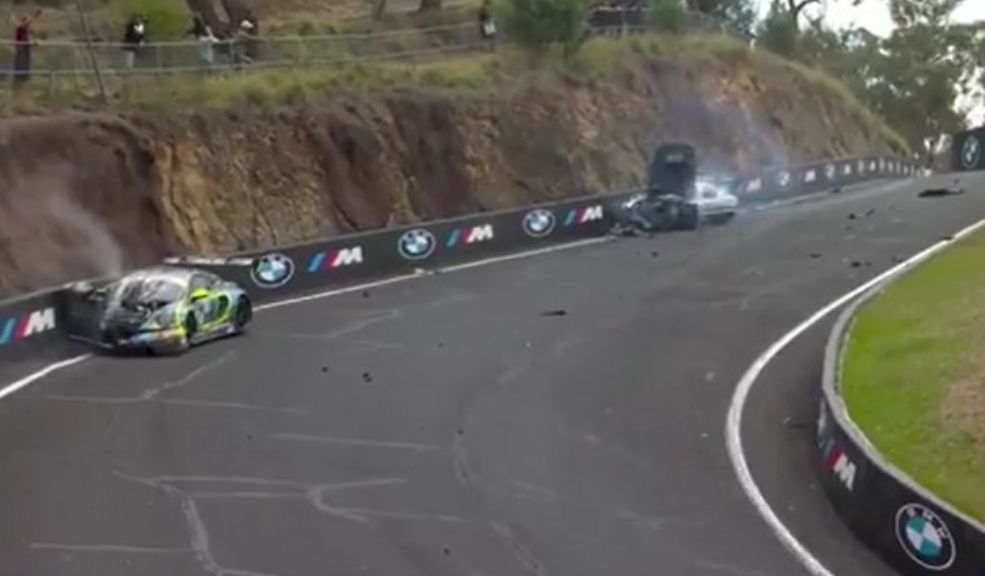 Fuerte accidente automovilístico en las 12 Horas de Bathurst