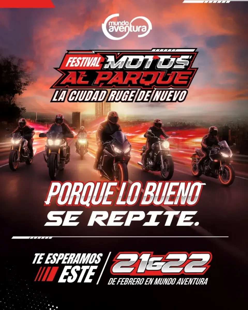 Motos al Parque 2026 Bogotá volverá a rugir en Mundo Aventura