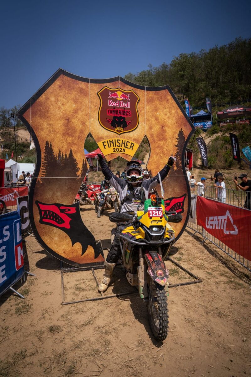 Daniel Fernández, de Colombia pal’ mundo: sin miedo conquistó el podio del Red Bull Romaniacs