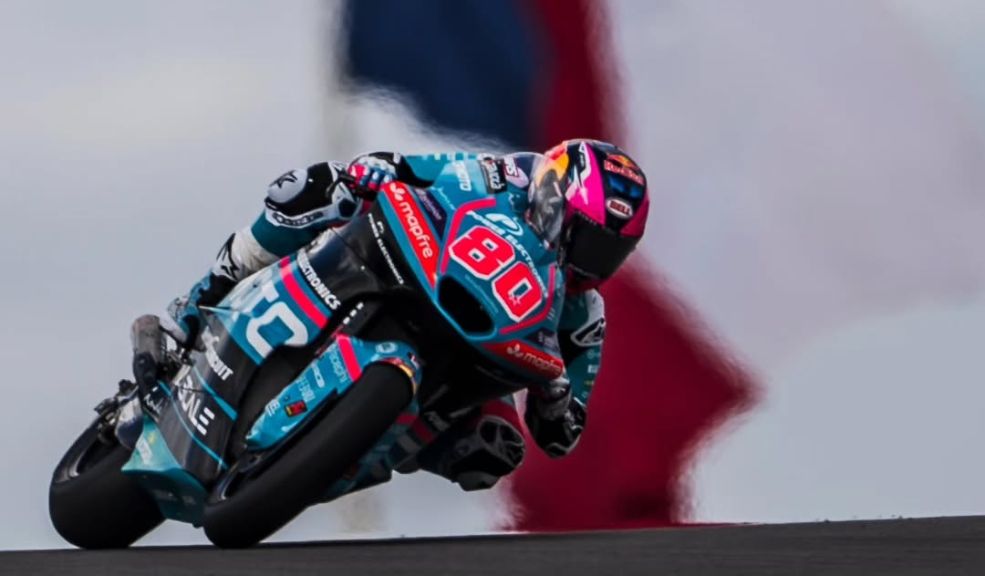 David Alonso así le fue en el GP de las Américas empezando de P18