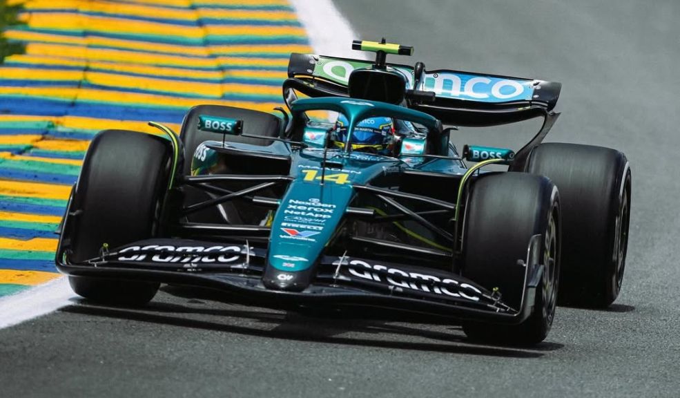 Fernando Alonso dd Aston Martin ya es papá junto a Melissa Jiménez