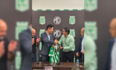 Industria automotriz y fútbol MG Motor se une a Atlético Nacional