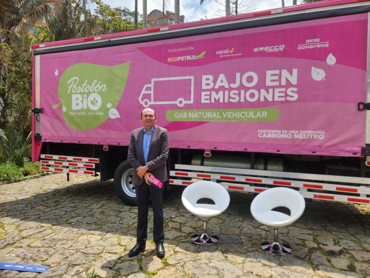Ecopetrol, Vanti y Postobón impulsan el primer vehículo urbano de reparto a GNV