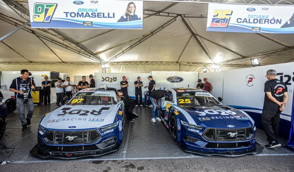 Tatiana Calderón logró adelantamientos y buenos resultado en el Nascar Brasil