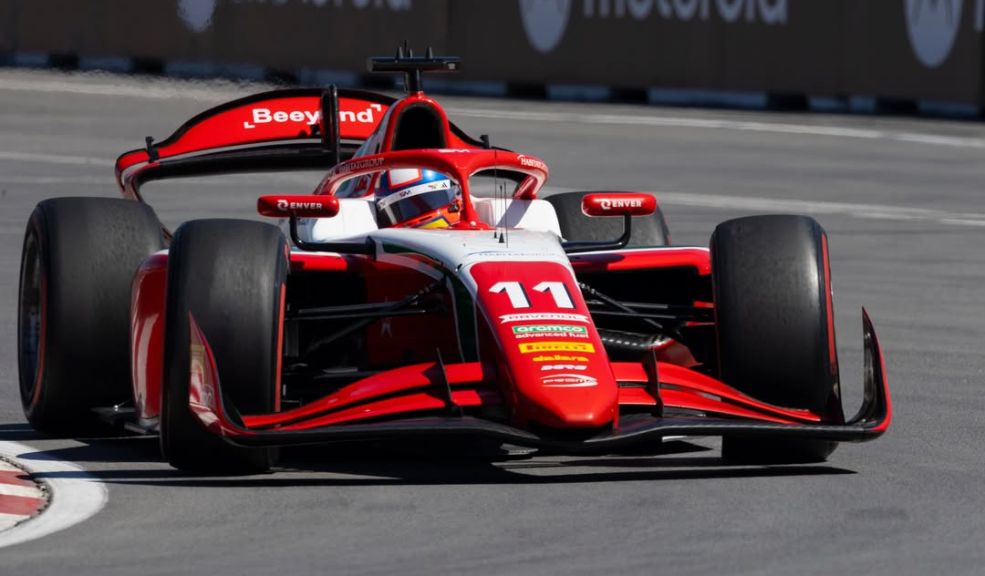 Sebastián Montoya tuvo GP espectacular en la F2: remontó 15 posiciones