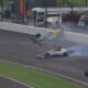 Grave accidente en la Indycar O'Ward, Rossi, y Grosjean entre los involucrados (1)