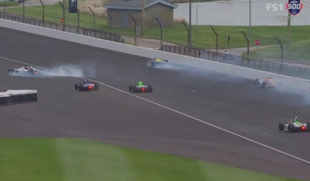 Grave accidente en la Indycar O'Ward, Rossi, y Grosjean entre los involucrados (1)