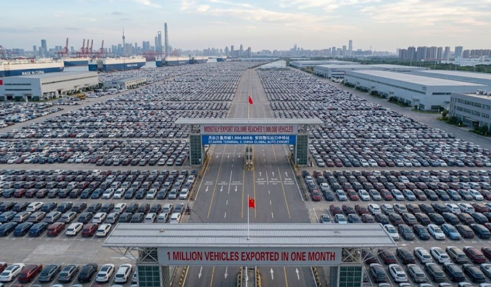 China exportó un millón de carros al mundo en sólo un mes