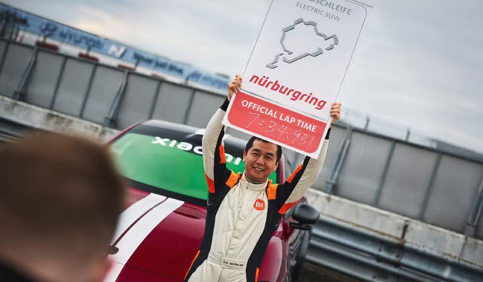 Xiaomi YU7 GT de 1.000 CV superó a Audi y a Porsche en Nürburgring