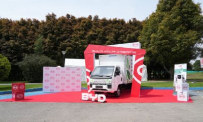 BYD trae a Colombia camiones 100% eléctricos tienen autonomías de 270 kilómetros