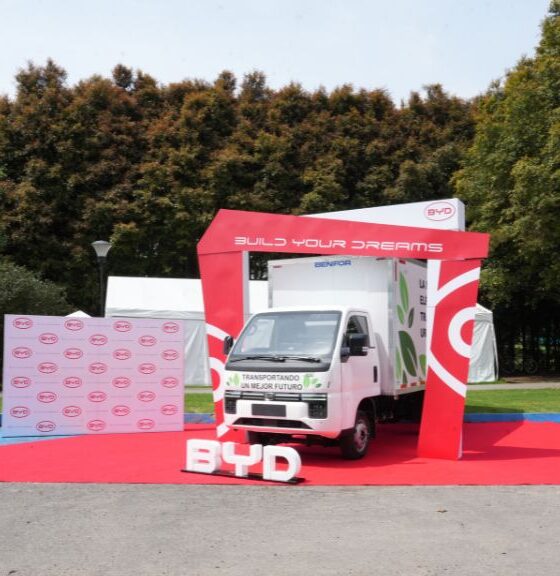 BYD trae a Colombia camiones 100% eléctricos tienen autonomías de 270 kilómetros