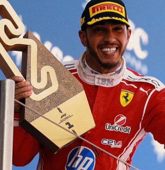 El rey se viste de rojo: Hamilton conquista Barcelona con Ferrari