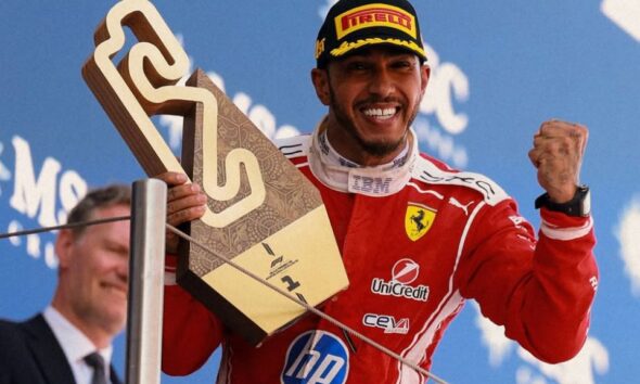 El rey se viste de rojo: Hamilton conquista Barcelona con Ferrari