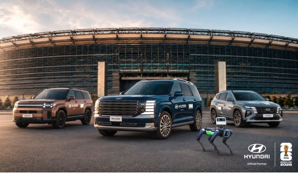 Hyundai desplegará cerca de 1.500 vehículos y robots para el Mundial de 2026