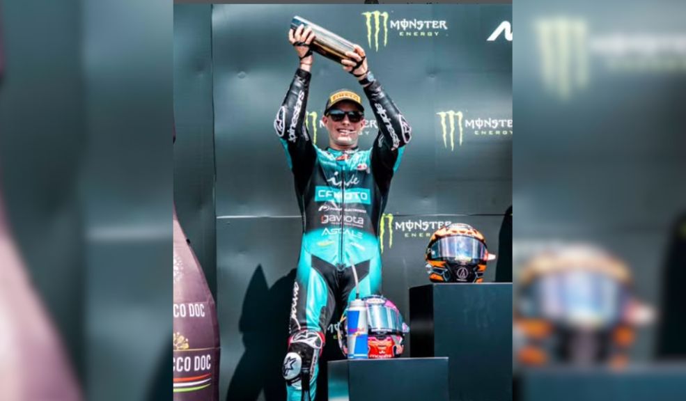 Moto 2 David Alonso demostró la garra, quedo de 2 puesto en República Checa