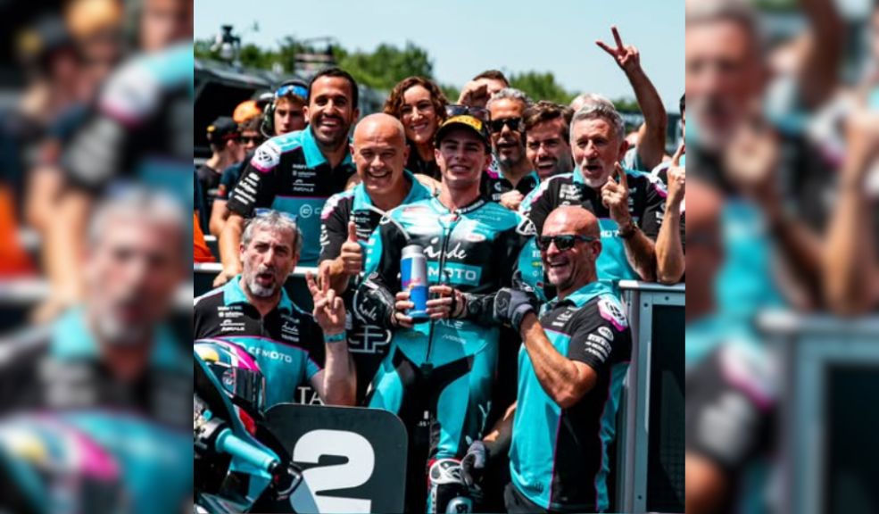 Moto 2 David Alonso demostró la garra, quedo de 2 puesto en República Checa