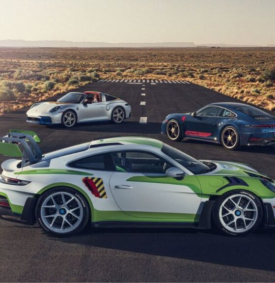 Porsche y Toy Story así son los modelos inspirados en Woody, Buzz y Jessie