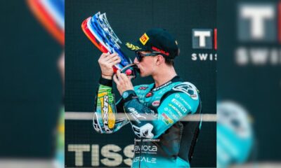 David Alonso fue primero y puso a sonar el himno de Colombia en Países Bajos