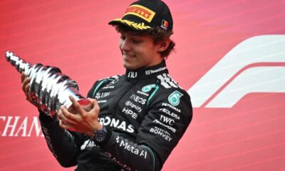Kimi Antonelli ganó el GP de Bélgica Verstappen a la cacería