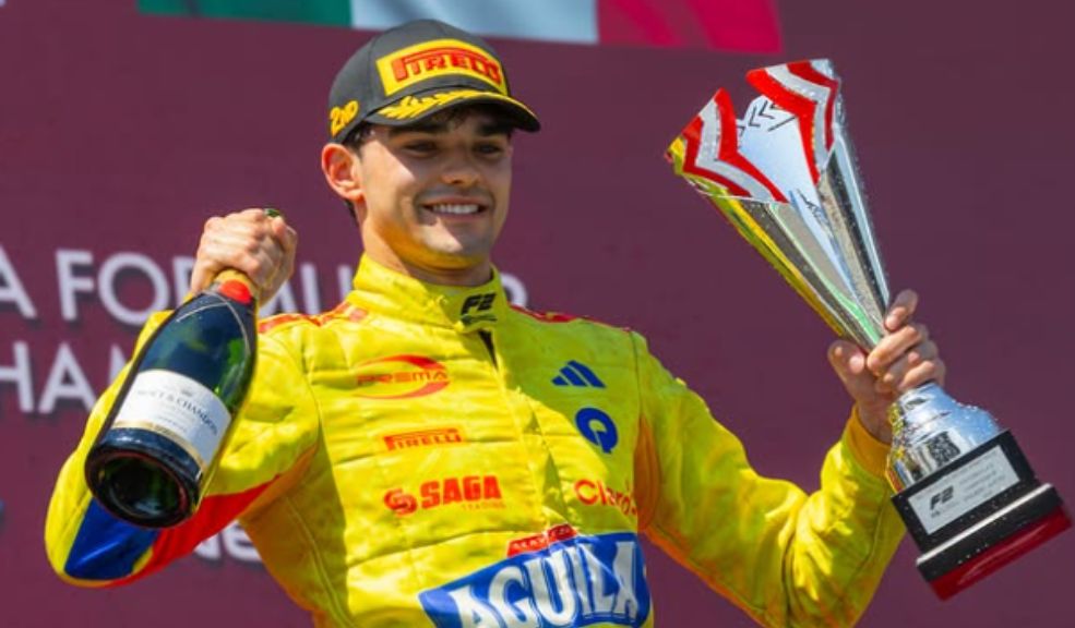 Sebastián Montoya quedó segundas en el Gran Premio de Austria de la F2