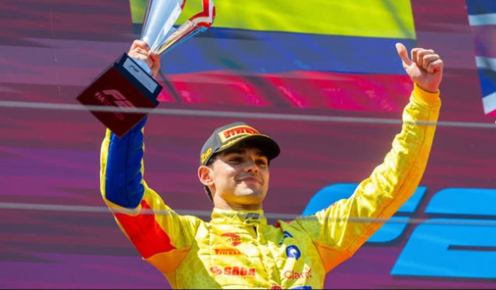 Sebastián Montoya quedó segundas en el Gran Premio de Austria de la F2