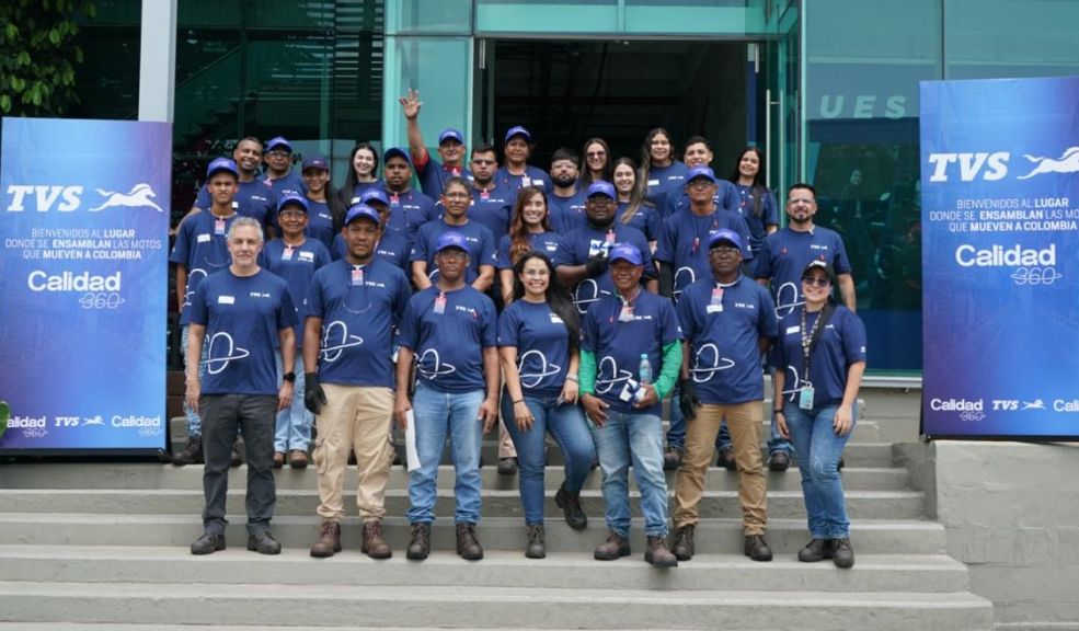 TVS abre la planta de Auteco en Cartagena para mostrar cómo ensambla sus motocicletas
